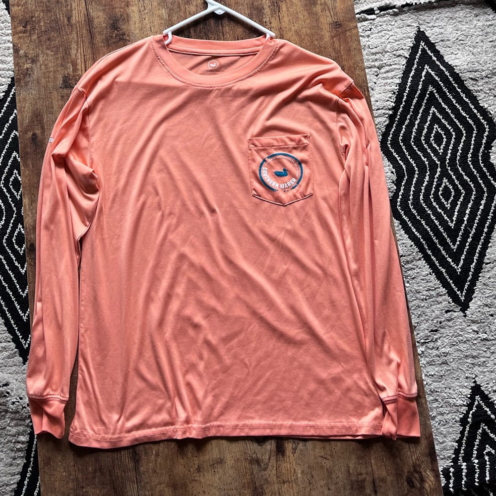 Southern marsh long sleeve performance shirt